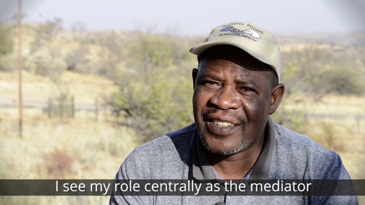 Asser Ndjitezeua from ≠Khoadi-//Höas Conservancy talks about conservation benefits