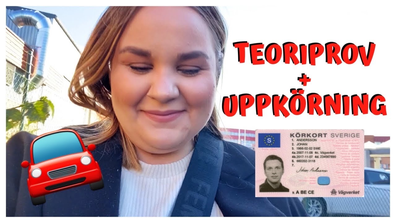 VLOGG 33 | JAG TAR KÖRKORT!!!!!! 😭🚘