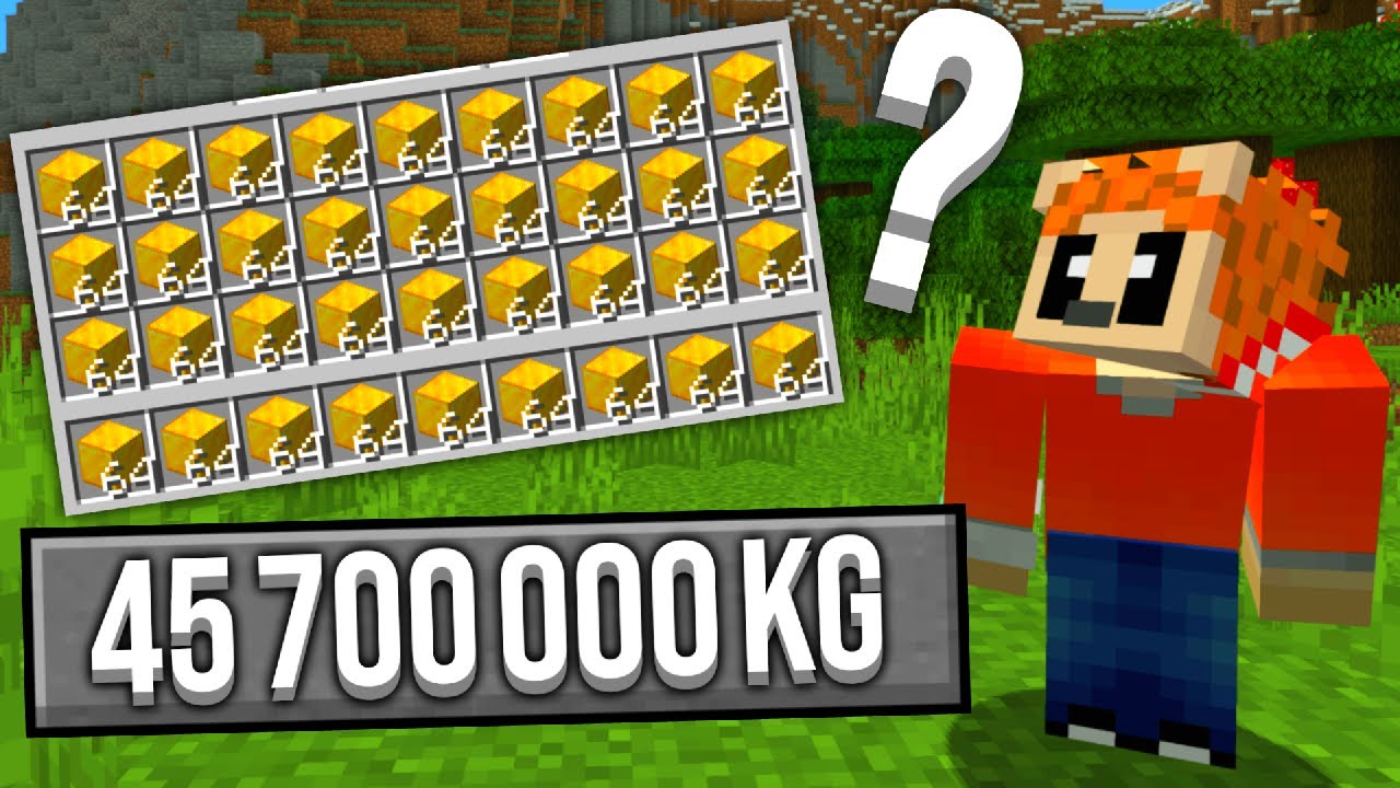 J'ai CALCUL&Eacute; le R&Eacute;ALISME de MINECRAFT (c'est pas logique)