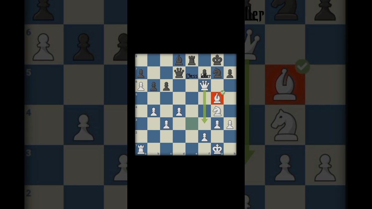 Unbelievable Chess Move &ndash; Mind-Blowing Tactic! #sacrifice #brilliant #edit #chess #shorts #viral