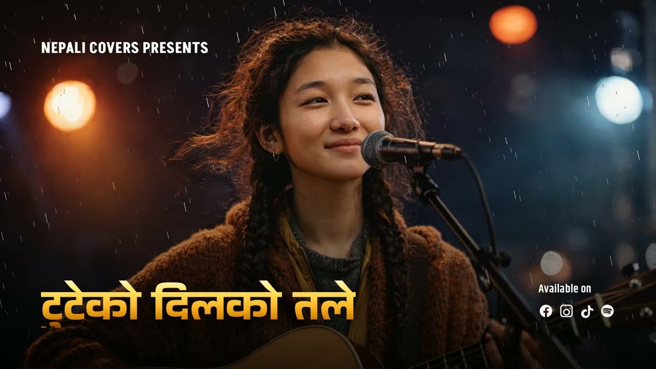 टुटेको दिलको तले (Tuteko Dilko Tale) - Nepali AI Cover | NepaliAiCovers