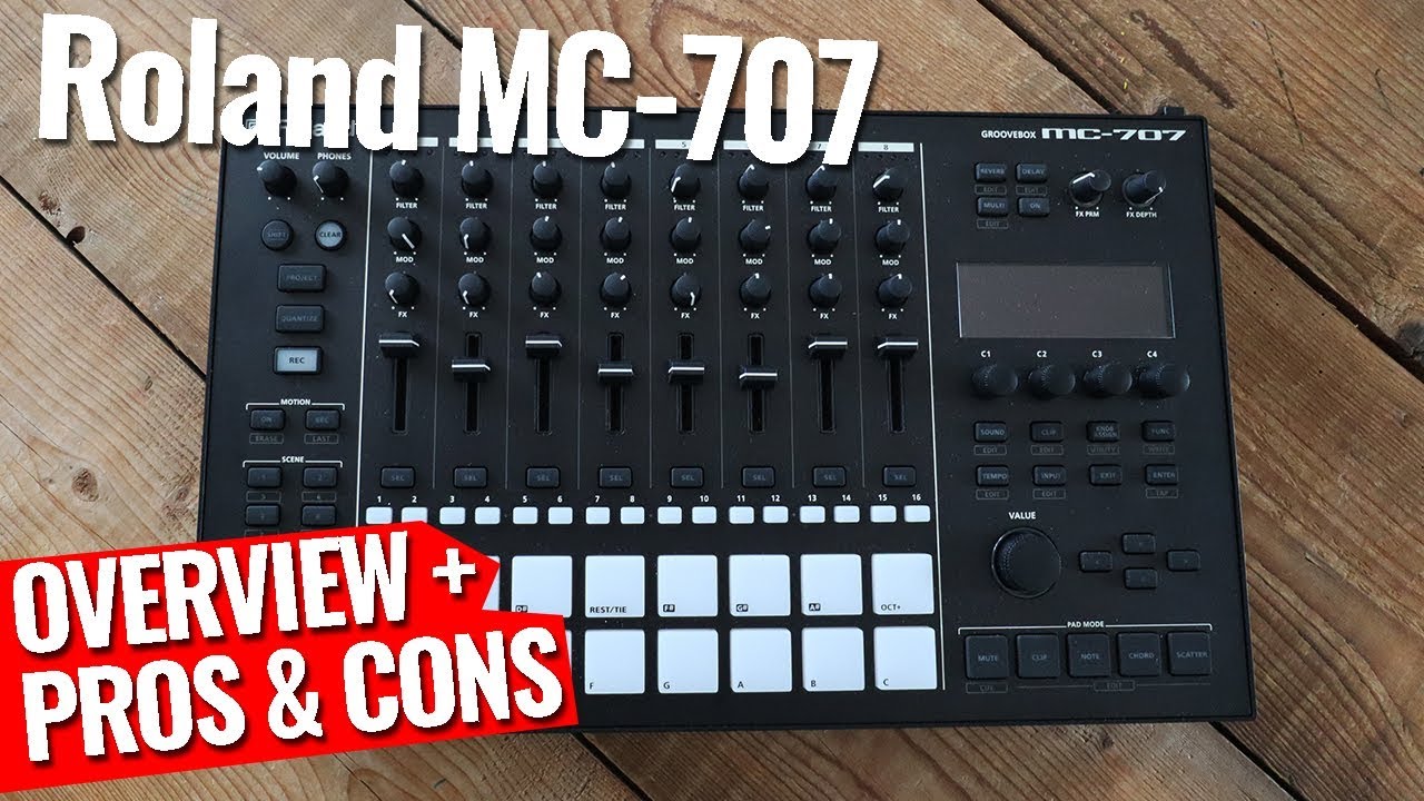 Roland MC-707 - My first look!