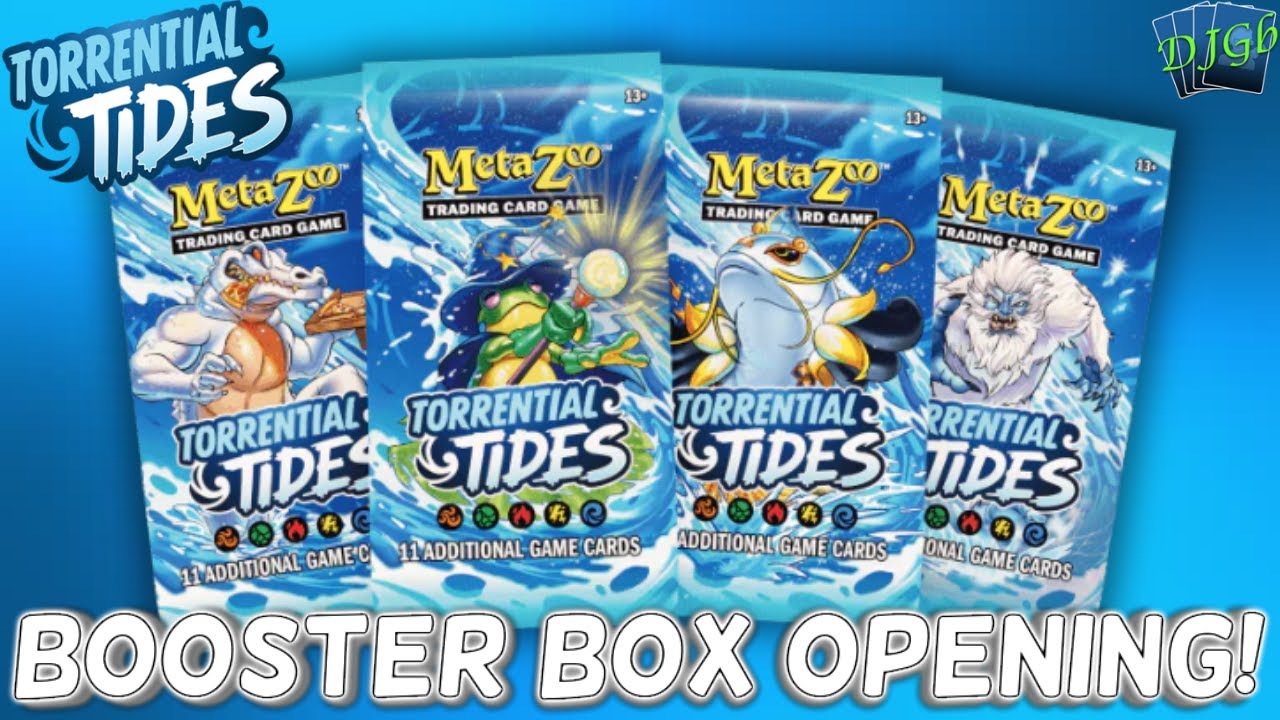 MetaZoo Torrential Tides Box Opening!