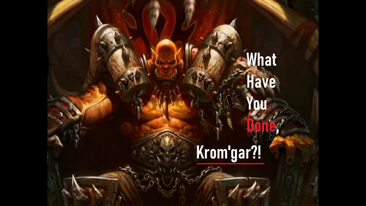 What if Garrosh Hellscream never lost his honor?