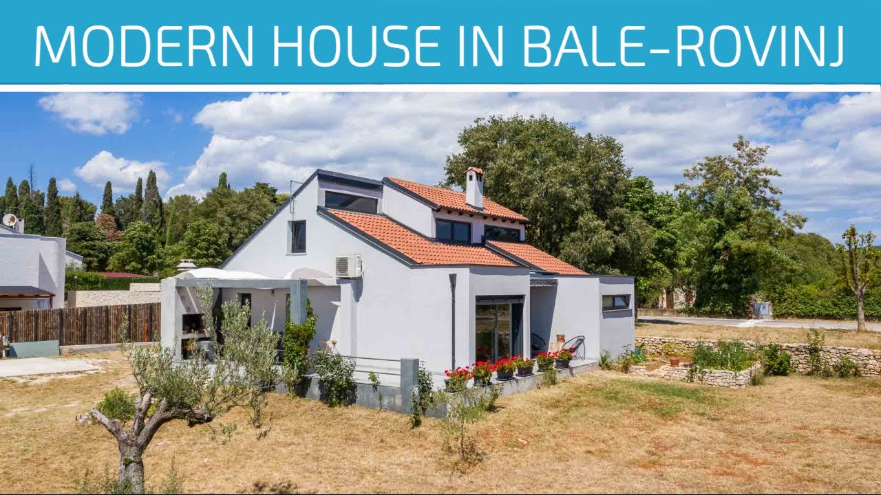 🔵  ROVINJ - BALE |  MODERN HOUSE FOR SALE   | REAL ESTATE CROATIA  | ISTRA  |