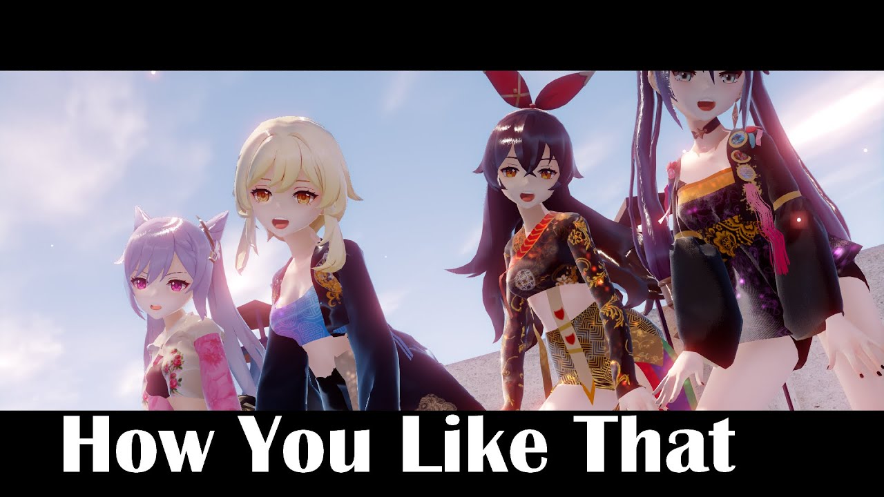 【Genshin Impact MMD】BLACKPINK - 'How You Like That'[Lumine,keqing,Amber,Mona]블랙핑크 하오유라이크댓