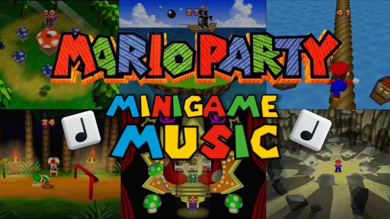 Mario Party 1 Mini Game Music (1 Hour) - Listen and Enjoy!