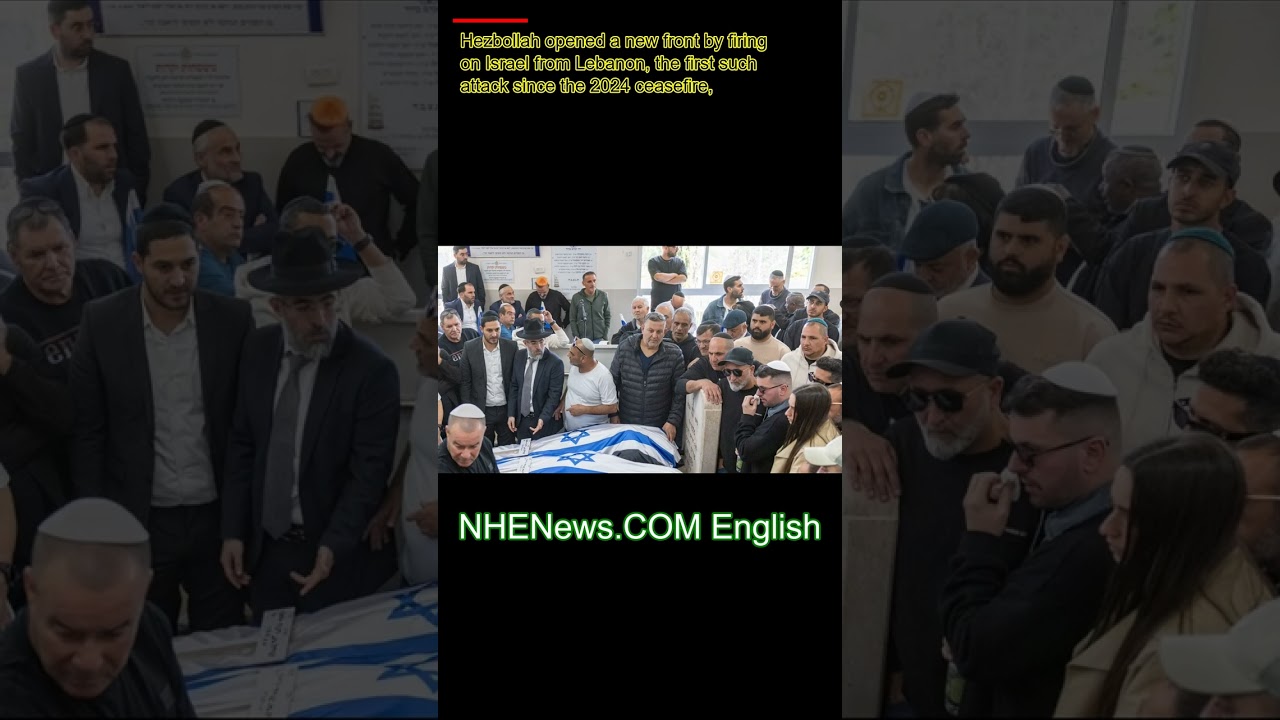 Hezbollah enters Iran war, firing on Israel&rsquo;s north, as US officials say more fighting is to come