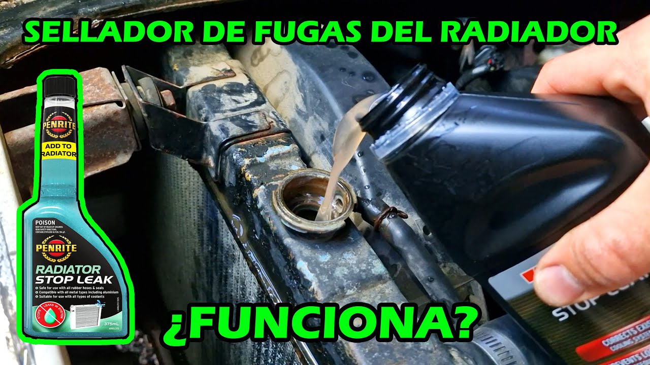 Sellador de FUGAS del RADIADOR - FUNCIONA? (perdida de líquido refrigerante)
