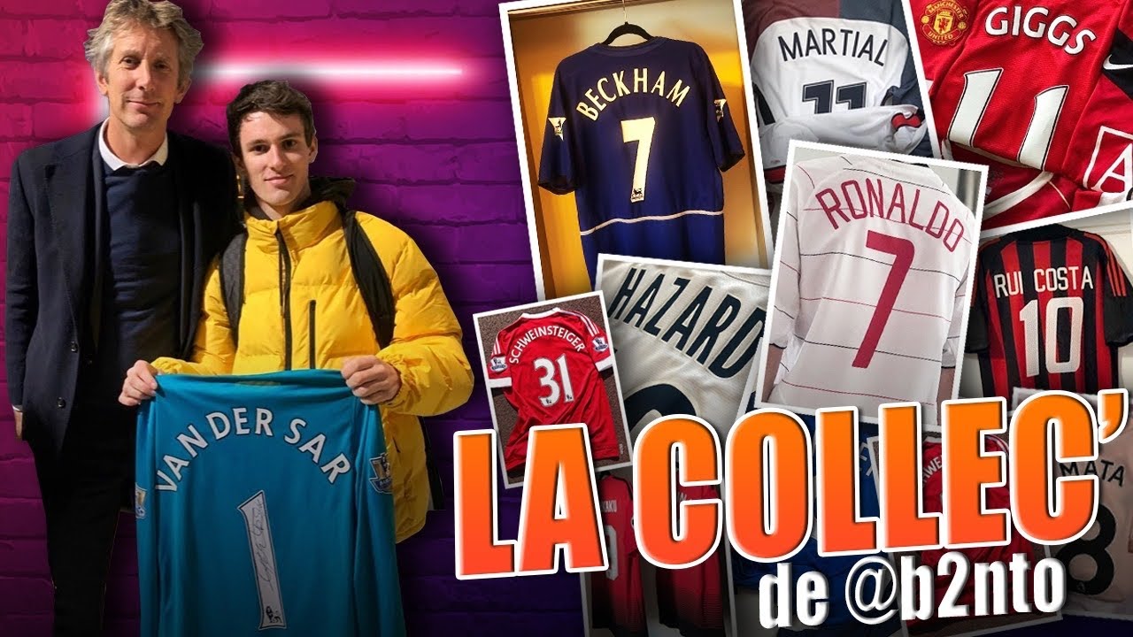 UNE COLLECTION DE 150 MAILLOTS DONT UN PORTÉ PAR RYAN GIGGS - #LACOLLEC EPISODE 1 - B2NTO