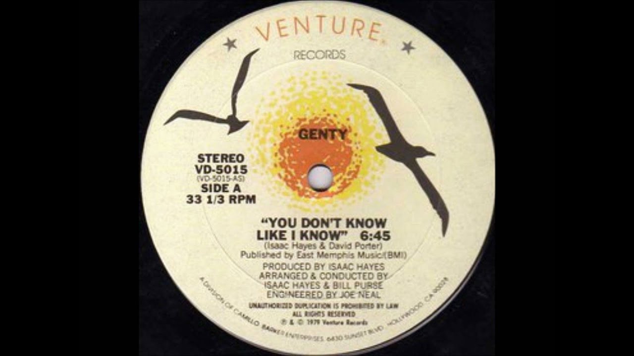 GENTY - YOU DON'T KNOW LIKE I KNOW