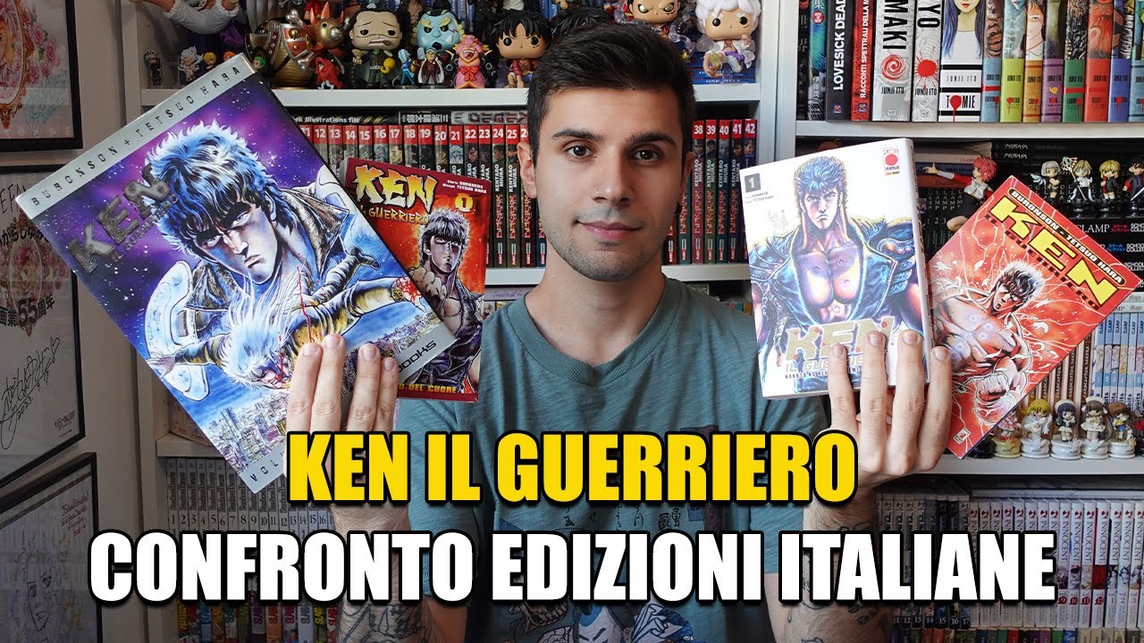 KEN IL GUERRIERO - CONFRONTO EDIZIONI MANGA ITALIANE