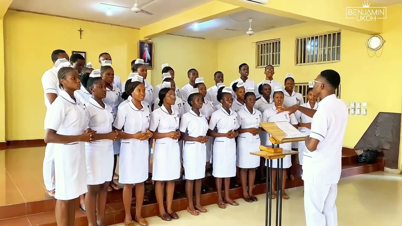 Angelic Voices Choir College of Nursing Sciences St Charles Borromeo singing 