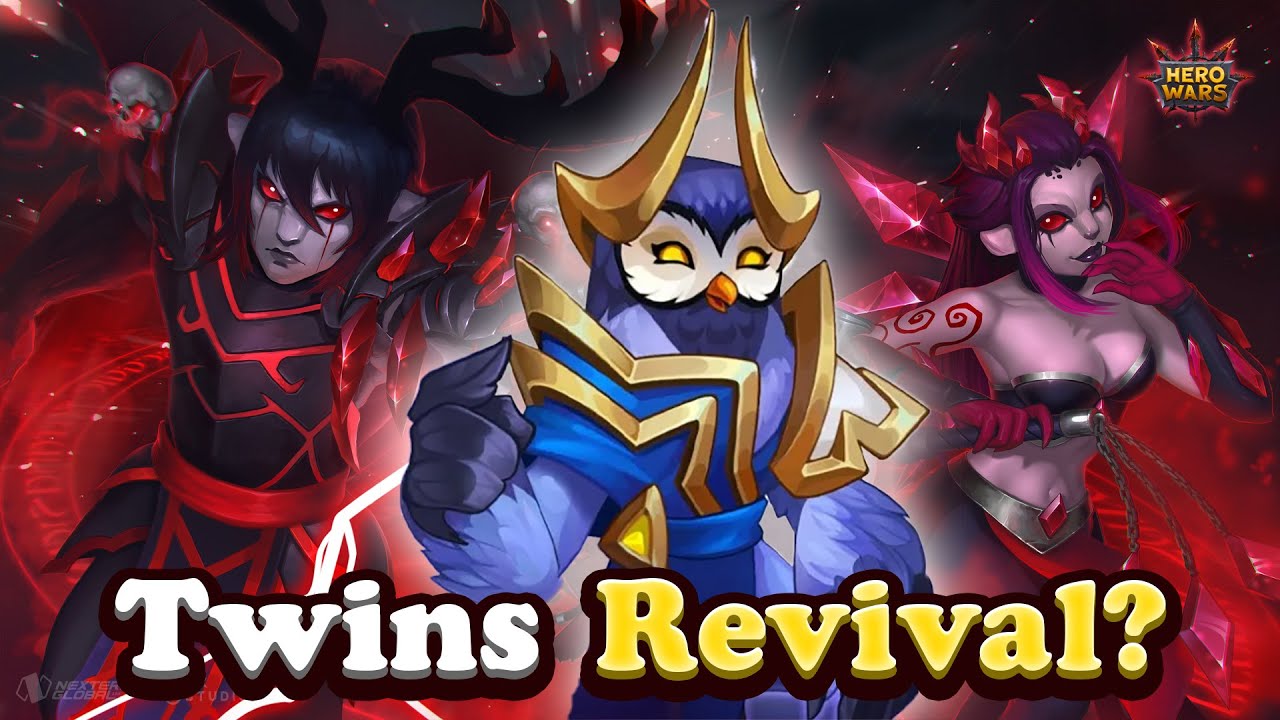 Hero Wars Twins Revival?! Lars & Krista + Augustus Tested!