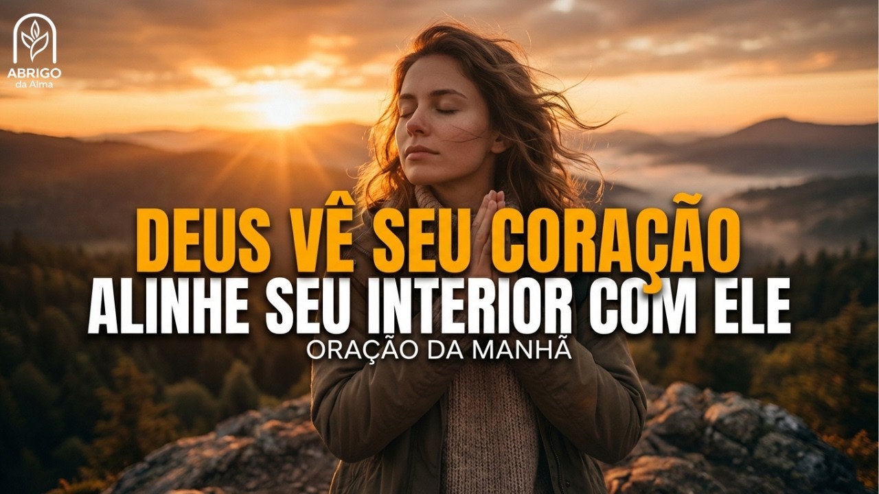 Que Deus Alinhe Seu Coração e Suas Palavras Hoje | Oração da manhã