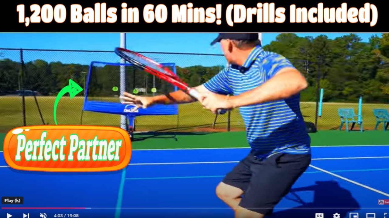 Hit 1,200 Balls in 60 Minutes (Perfect Partner: Drills Included!)
