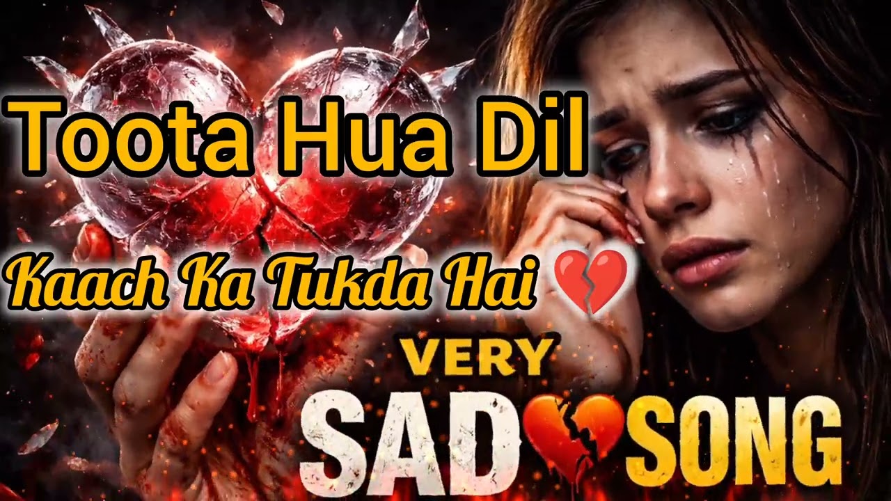 Toota Hua Dil Kaach Ka Tukda Hai 💔 | Very Sad Song | New Sad Song 2026 | Sad King D Music