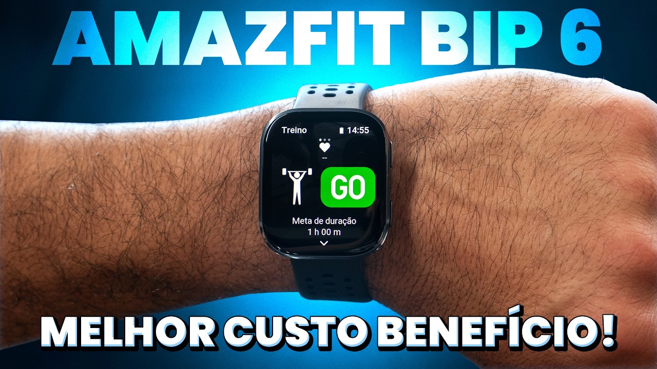 RESPONDE ATÉ WHATSAPP! AMAZFIT BIP 6 É O MELHOR SMARTWATCH CUSTO BENEFÍCIO!