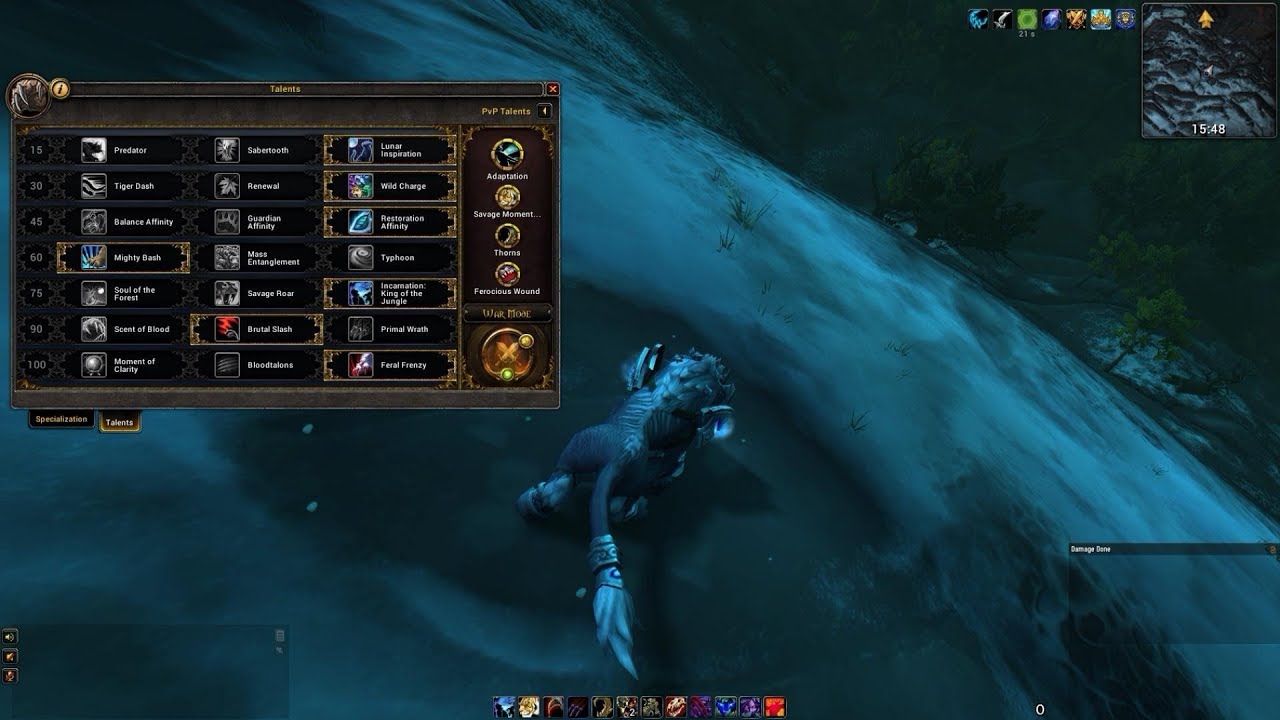 Feral Druid - Talents & Macros - WoW BfA 8.2.5