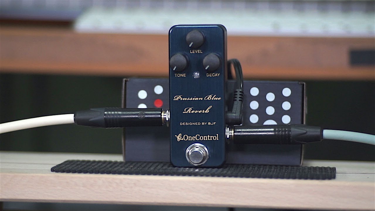 One Control Prussian Blue Reverb | Stringers Music Solutions | Eddie & Wynn |