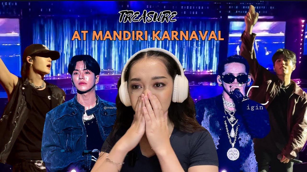 TREASURE AT Mandiri Karnaval 2024 Reaction | Gilaa lu yaa Mandiri!