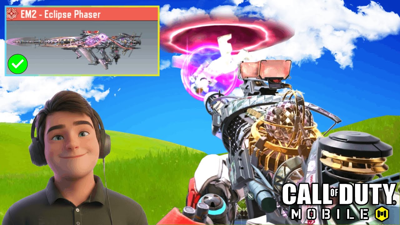 **Мифический фазер EM2 Eclipse** ПОЛНОСТЬЮ ПРОКАЧАН + Двойная ядерная бомба Nuketown #codmobile