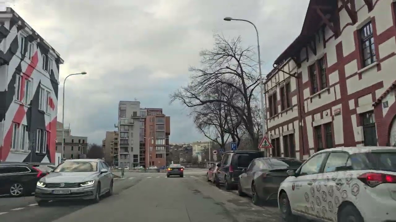 🚗 Praha Libeňský ostrov → Praha Kobylisy (Valčíkova) | Klidná jízda autem | 4K | Bez komentáře