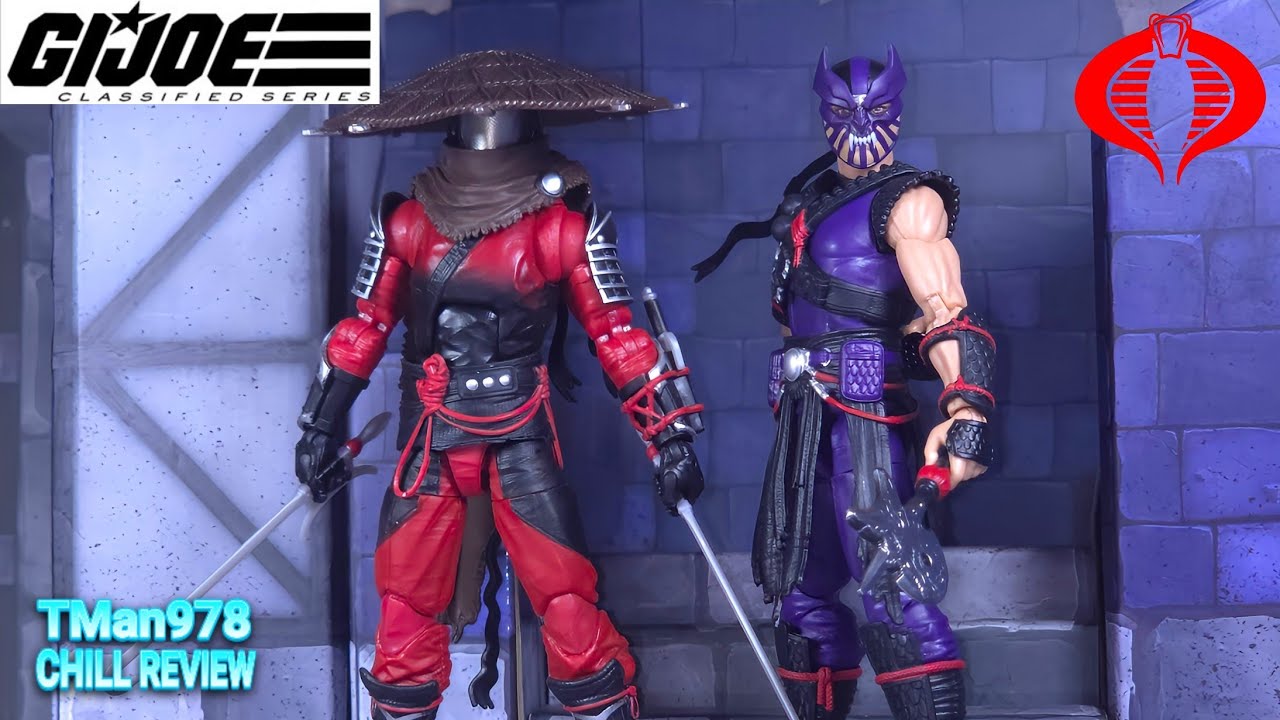 GIJOE Classified Series #160 Slice & Dice Cobra Ninja Force CHILL REVIEW 