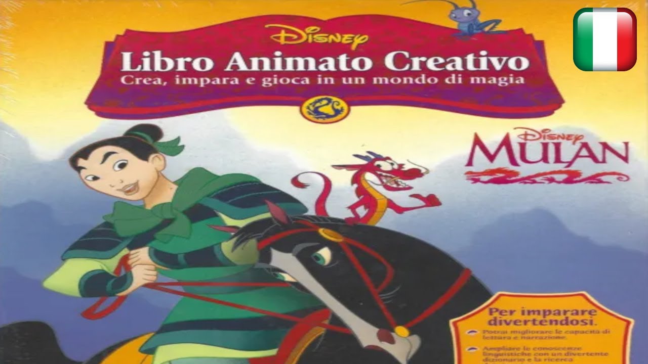 Disney Mulan: Libro Animato Creativo - Longplay in italiano - Senza commento