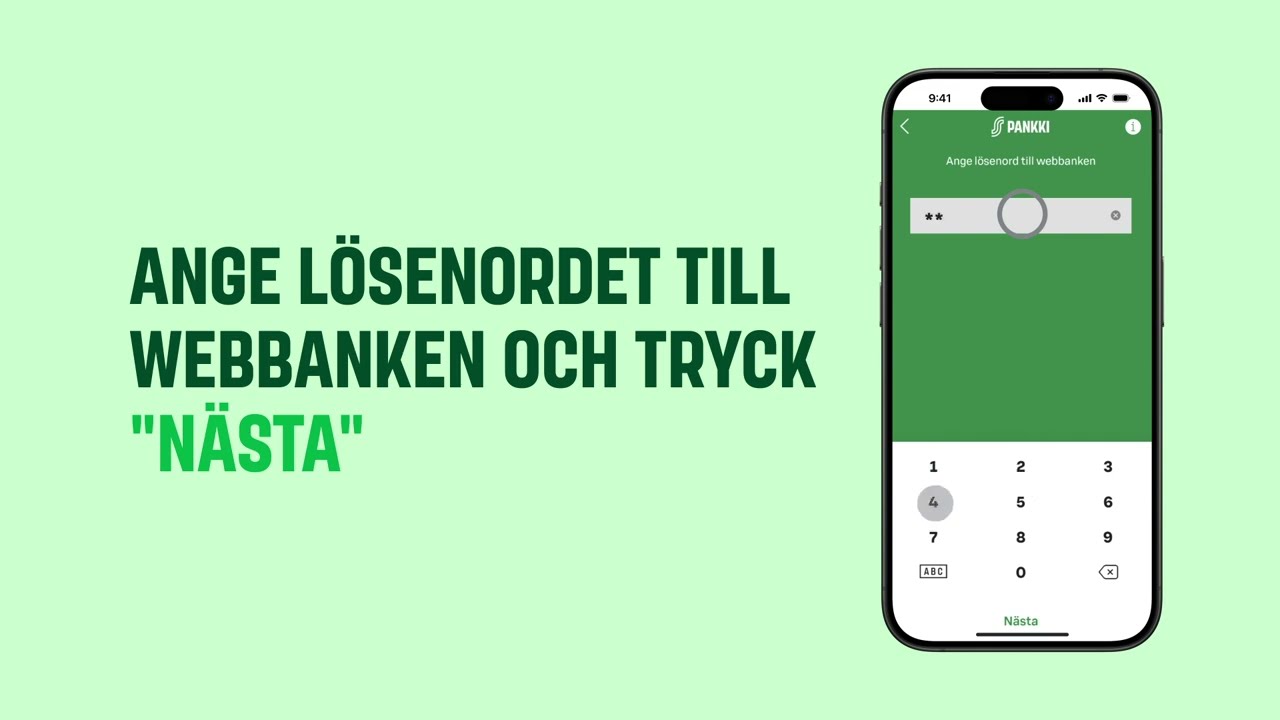B&ouml;rja anv&auml;nda S-mobil | S-Banken