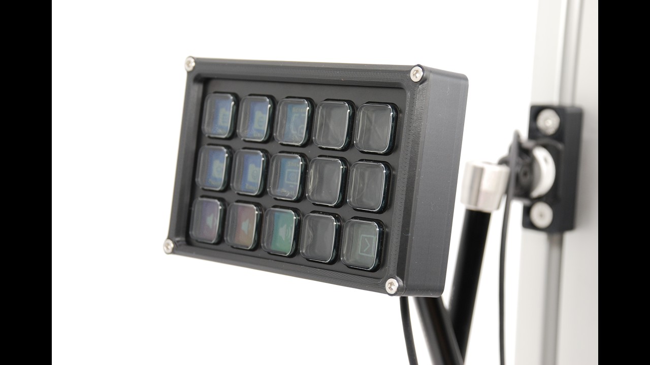 Stream Deck 15 Key Module Versatile Mounting Case - Assembly Instructions - simracemods.com