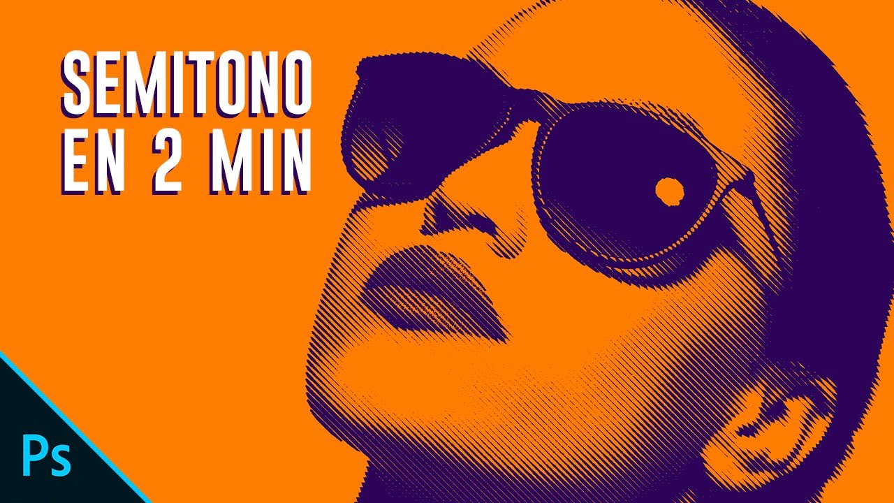Efecto Semitono en 2 Minutos | Photoshop Tutorial ⌚