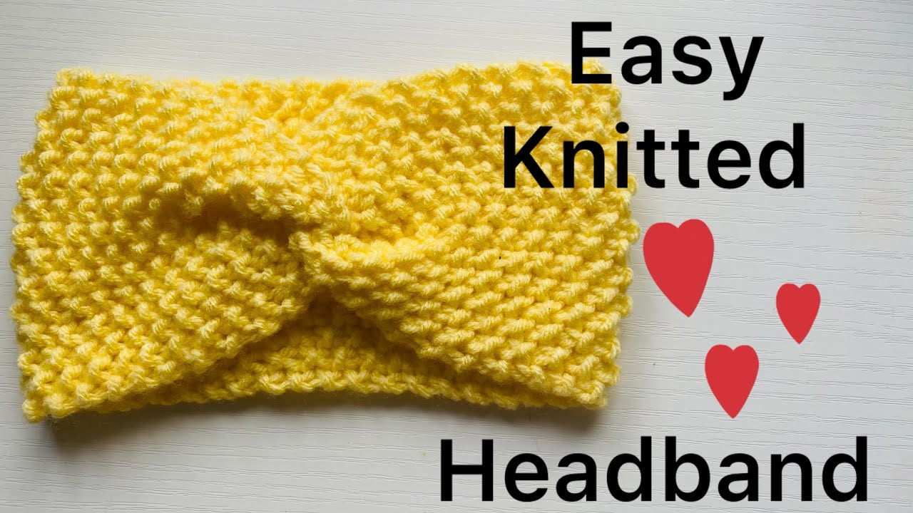 How to knit 3 in 1 headband step by step tutorial | easy and beautiful 