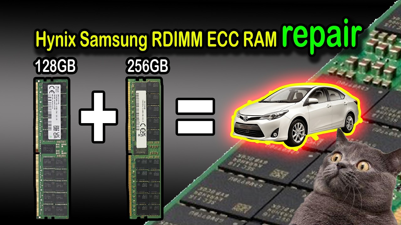 Repair DDR5 RDIMM ECC registered server memory DIMM from Hynix and Samsung 128GB 256GB