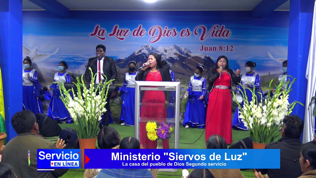 Ministerio de Alabanza ♫Siervos de Luz ▷●En vivo Mix Alabanzas (Iglesia la luz de Dios) 28/11/2021