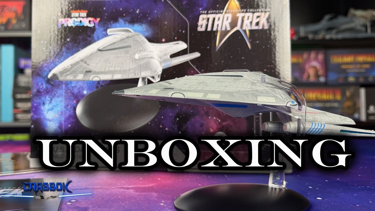 U.S.S. Dauntless - Star Trek Prodigy - Unboxing - Fanhome Star Trek Starship Collection