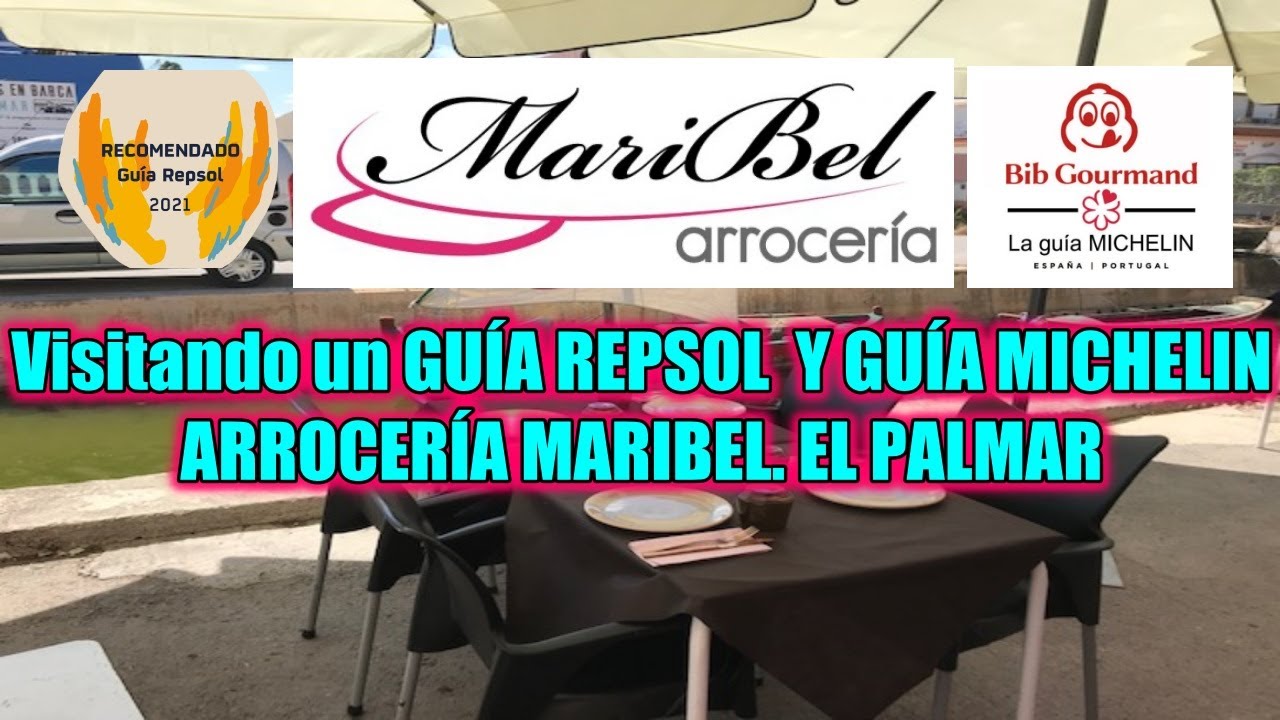 Visito la ARROCERÍA MARIBEL.EL PALMAR,recomendado GUÍA REPSOL  2021 y BIB GOURMAND MICHELIN. GENIAL!
