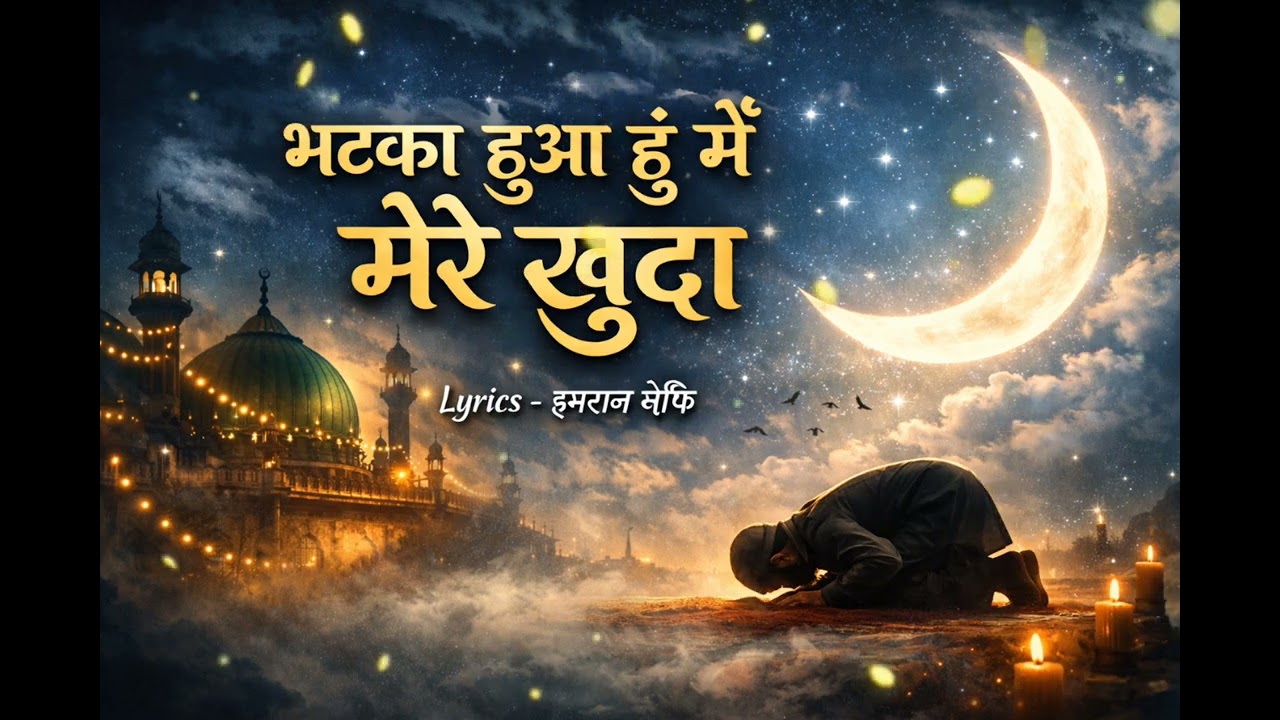 भटका हुआ हूं में🌹بھٹکا ہوا ہیں میں🌹Beautiful song🌹Lyrics-Imran Saifi🌹Like, Subscribe,Share,Comments 