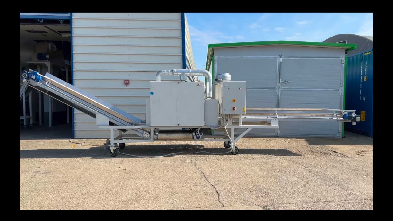 Hemp separating machine