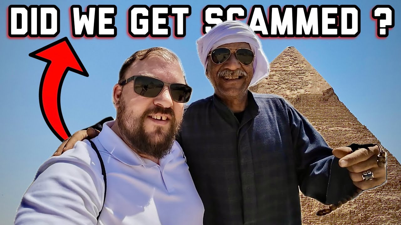 Pyramids Of Giza Egypt 🇪🇬 | Did We Get SCAMMED?