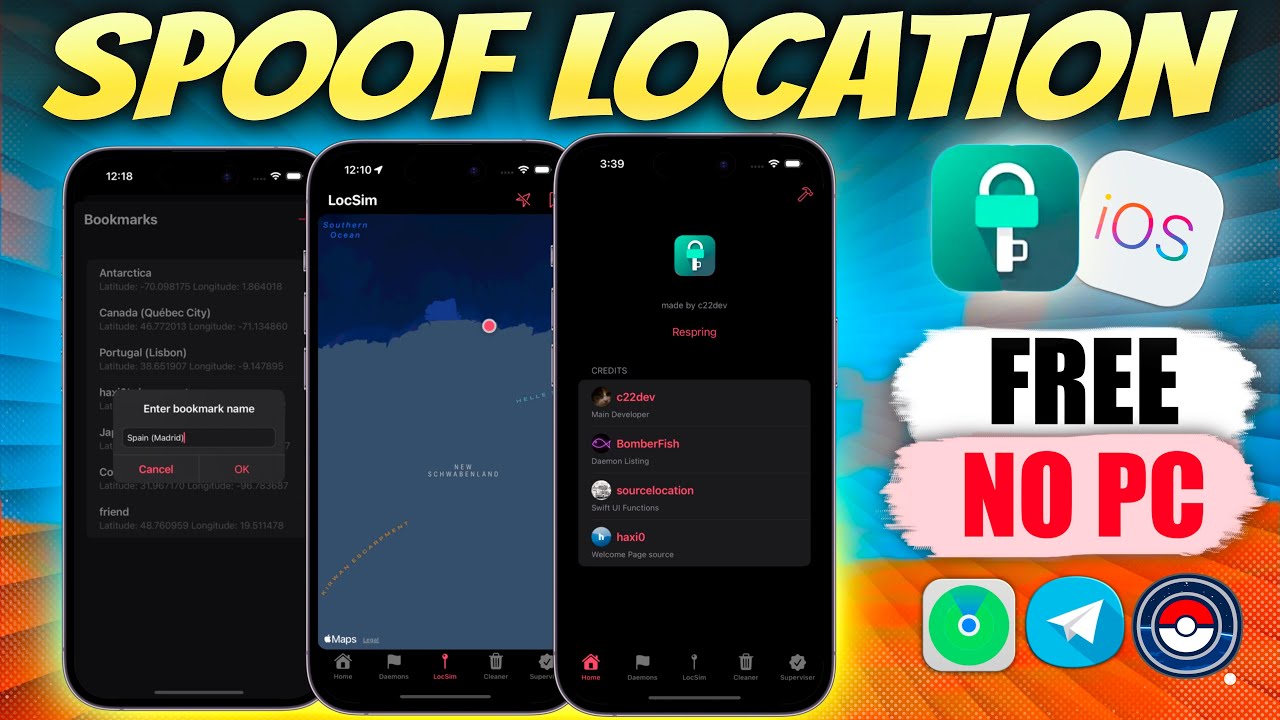 FREE iOS Location Spoofing without PC or Jailbreak or VPN (2025)
