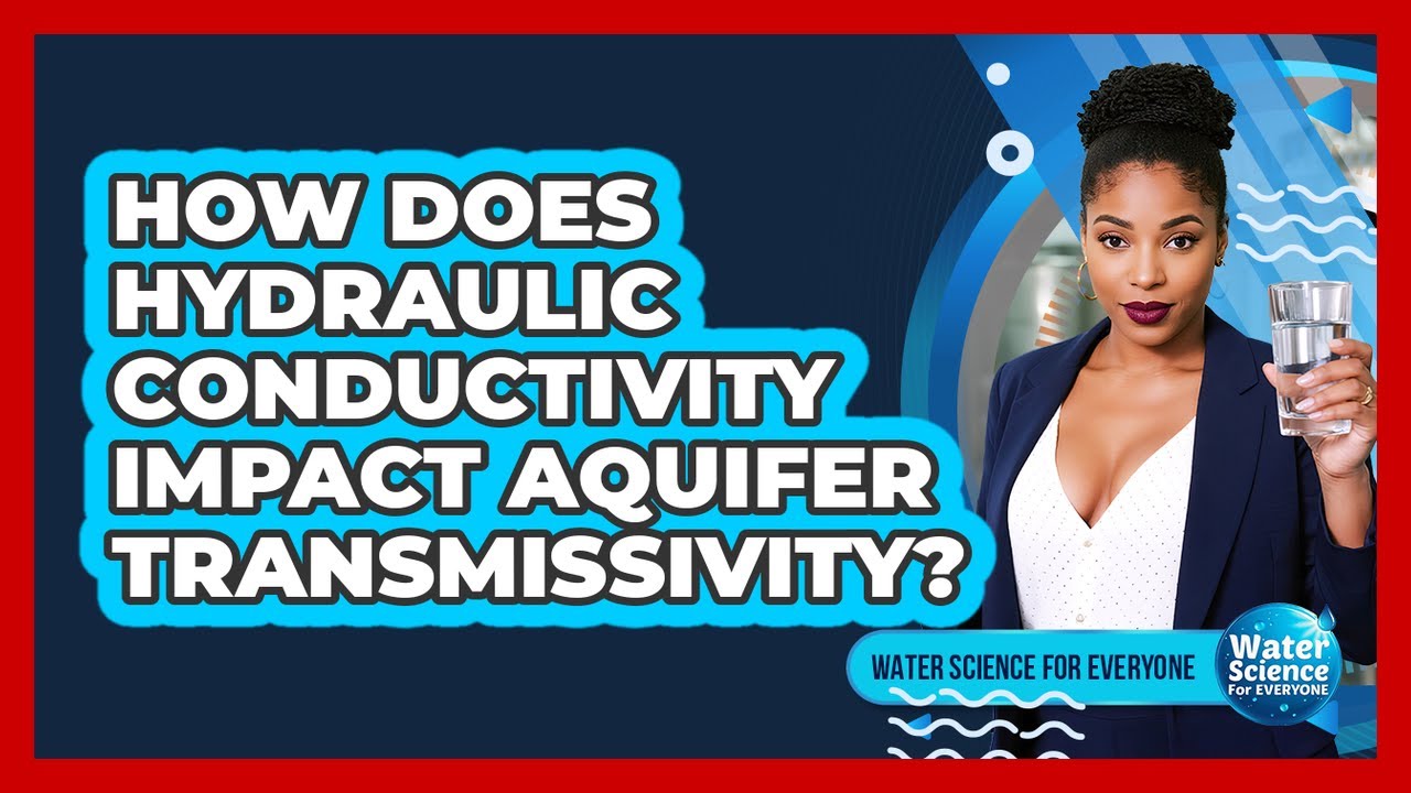 How does hydraulic conductivity impact aquifer transmissivity?