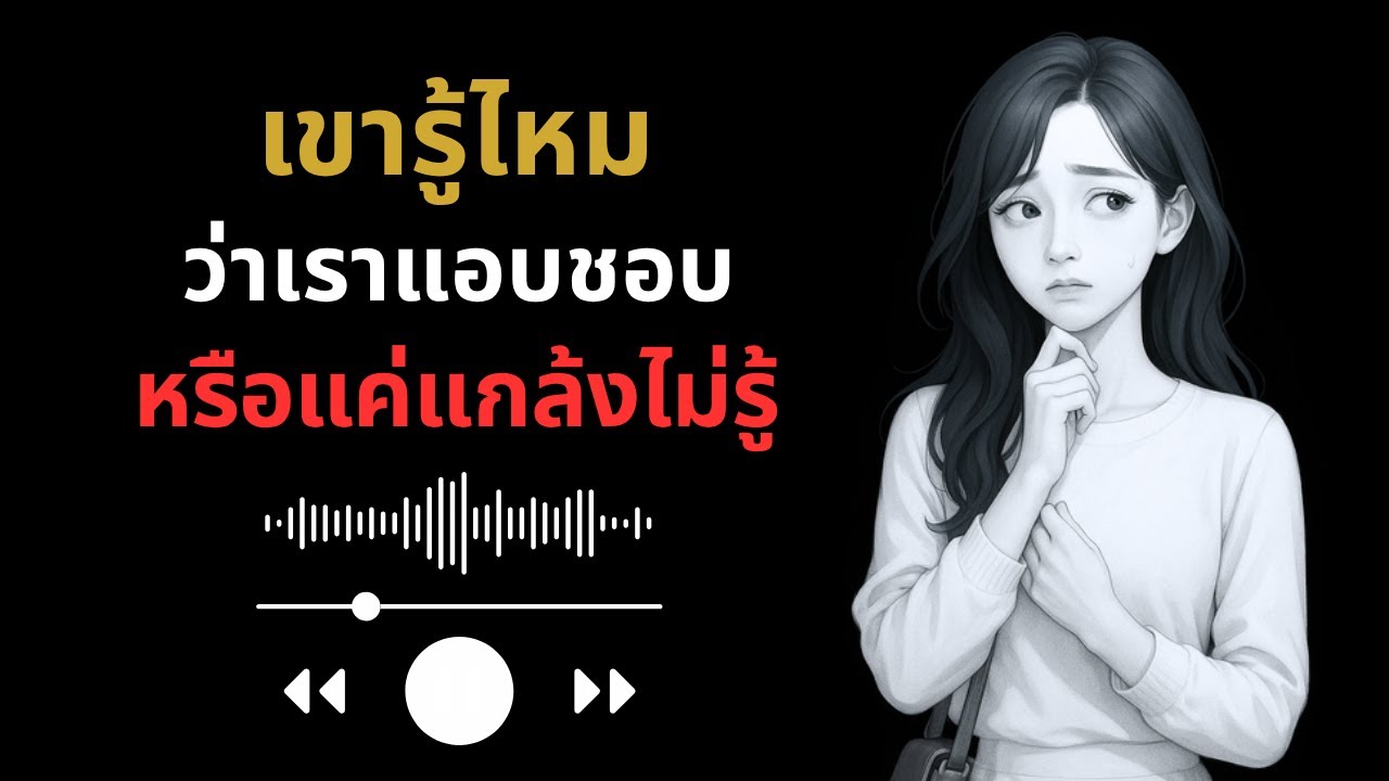 เขารู้ไหม&hellip;ว่าเราแอบชอบ&hellip;หรือแค่แกล้งไม่รู้ 🤔❤️
