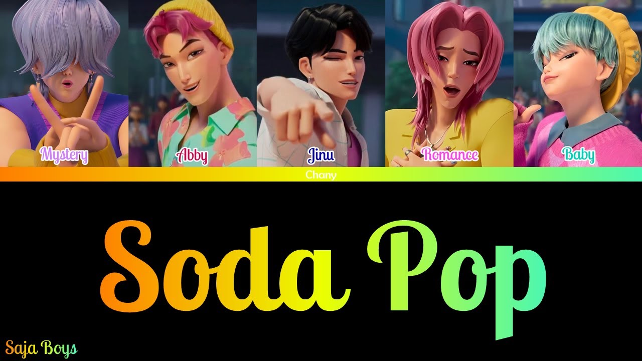 Saja Boys - Soda Pop (Color Coded Lyrics) From Kpop Demon Hunters