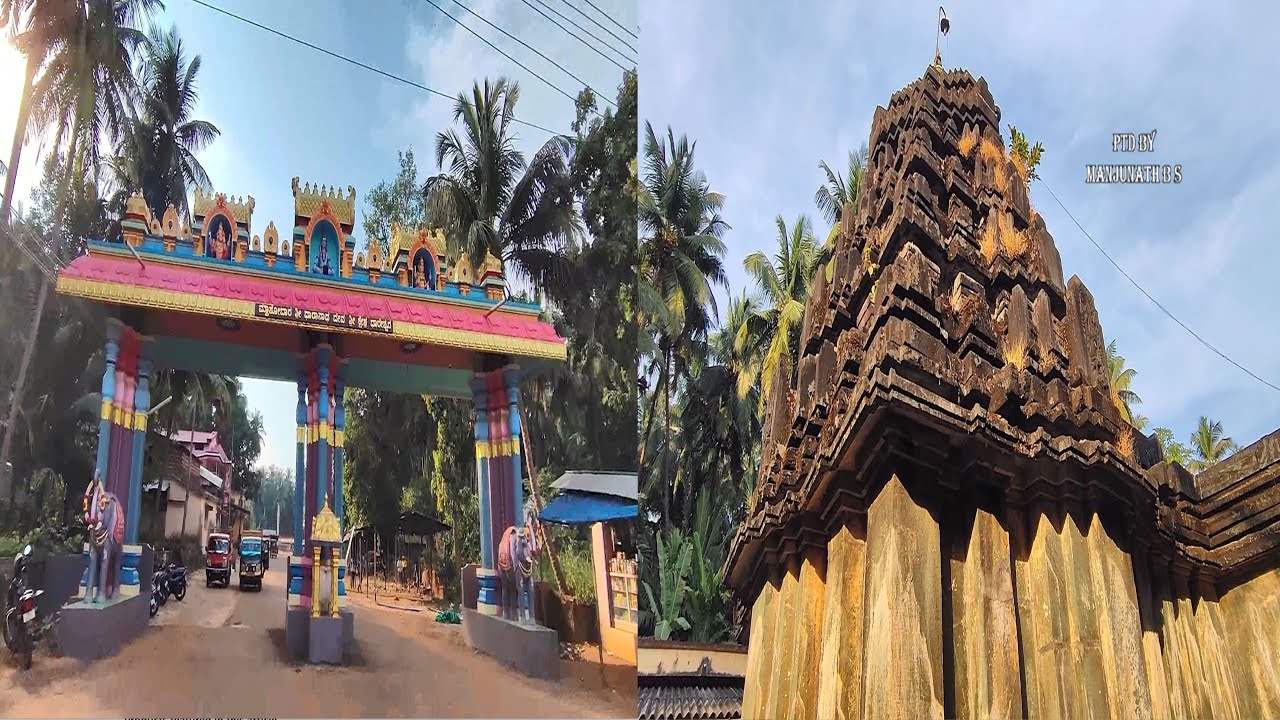 Sri Dharanatha temple ಶ್ರೀ ಧಾರನಾಥ ಕ್ಷೇತ್ರದಲ್ಲಿನ ಲಿಂಗ ರಾವಣನು ಕಿತ್ತು ಎಸೆದ ಗೋಕರ್ಣ ಆತ್ಮಲಿಂಗದ ಒಂದು ಭಾಗ