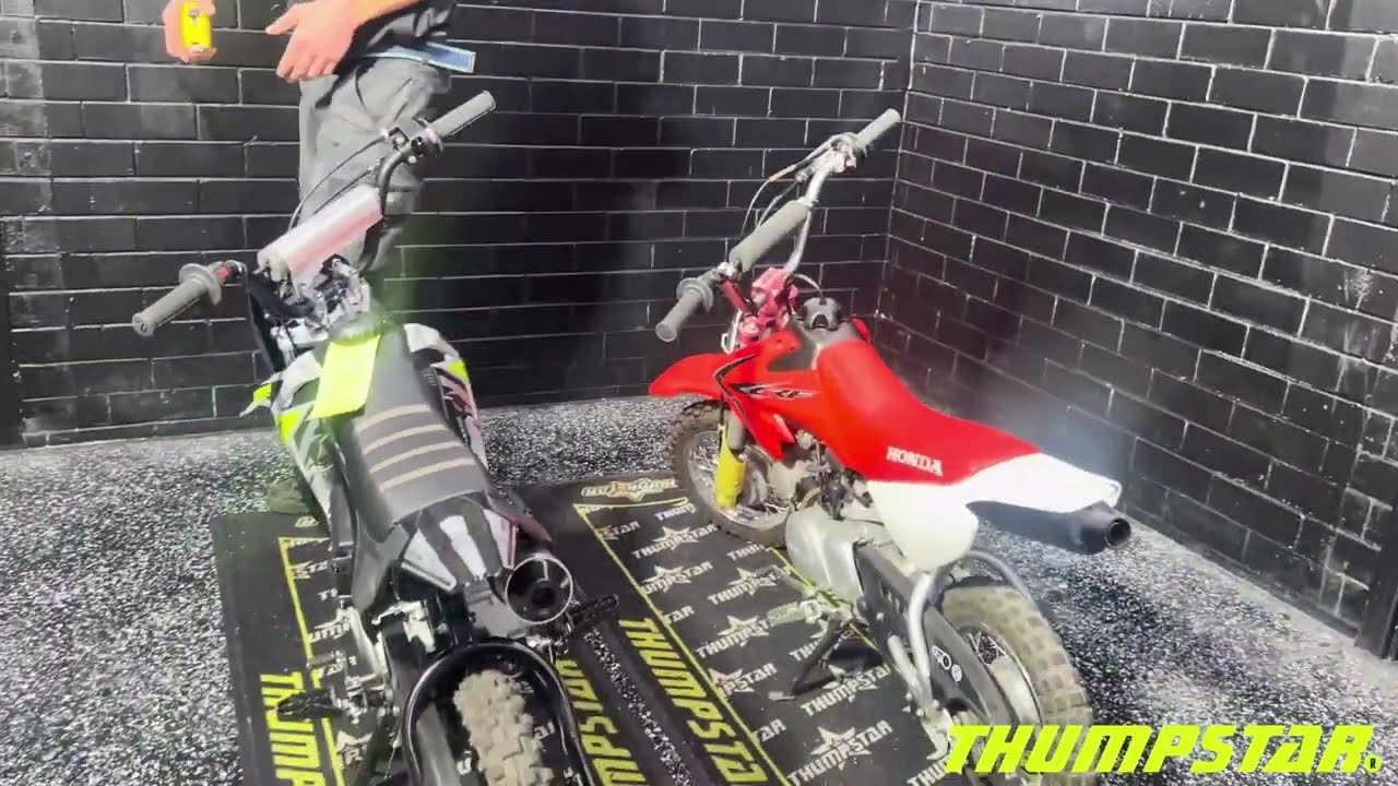 Honda CRF50 vs Thumpstar TSB70 Pit Bike Comparison Review