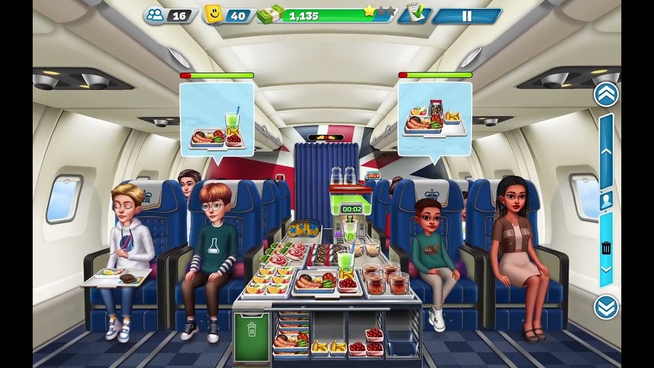 AIRPLANE CHEFS |🇬🇬 LONDON | LEVEL 28 ⭐️⭐️⭐️