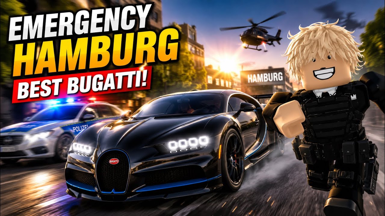 Emergency Hamburg criminal attack by cop best Bugatti 🚘 car