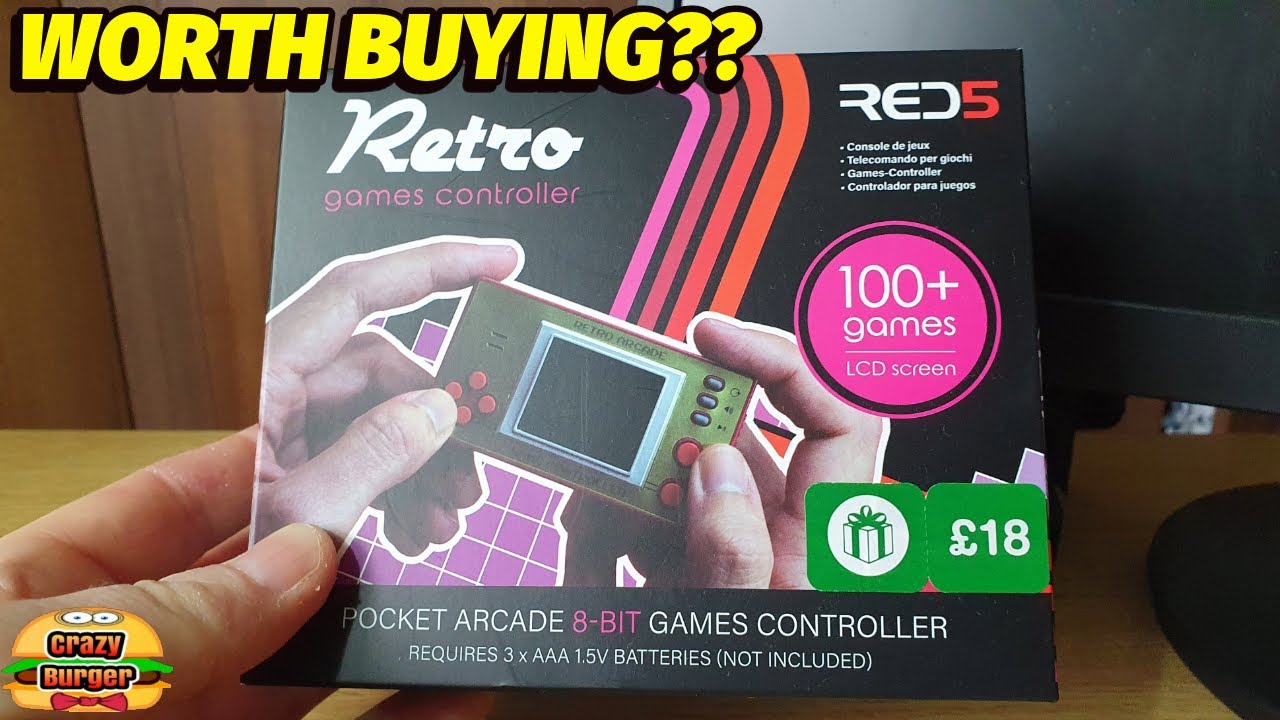 RED5 Retro Games Controller - 100+ Games From Boots, Menkind, Hamleys... Worth Buying??