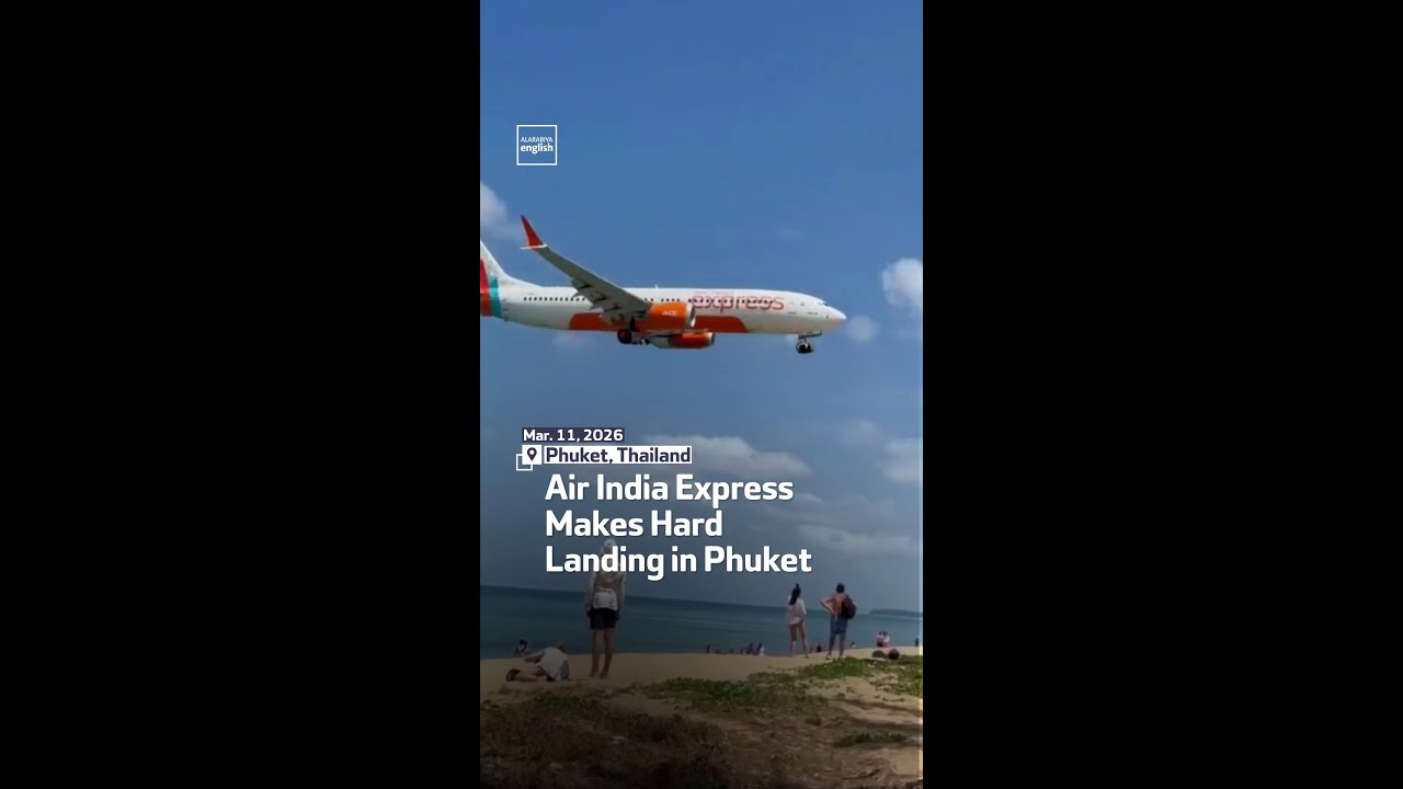 Air India Express Makes Hard Landing in Phuket